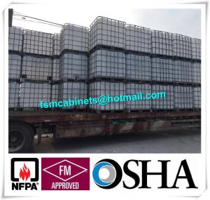 Quality 1000L IBC Fire Resistant Cabinet Galvanized Leak Proof IBC Tank For Liquid wholesale