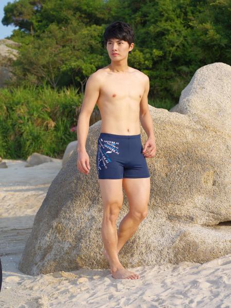 Quality waterproof swimming brief shorts men swimsuit male swimsuit XXXL quick
