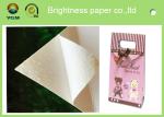 White Bristol Art Cardboard Sheets Two Sides Coated For Wrapping Packaging