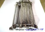 Selected Stainless Steel Chain Mesh Conveyor Belt , Metal Mesh Belt Heat