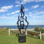 Cast Bronze Art Sculpture Patina Finish Outdoor Solid Bronze Statues