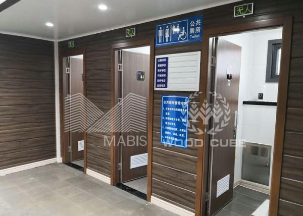 Convenient Prefabricated Modular Toilets , Q550 Standard Steel Luxury Mobile