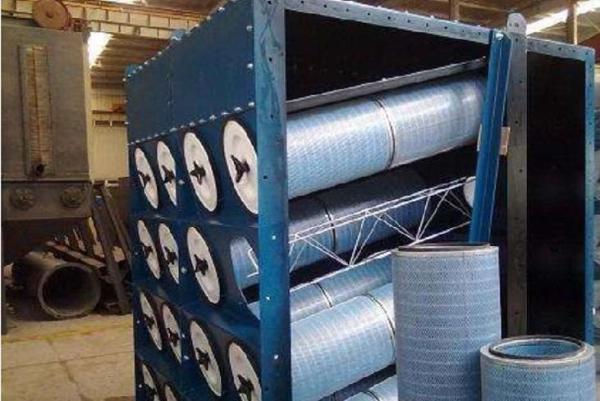 Premium Stainless Steel Electric Pulse Jet Type Dust Collector / Cartridge Type