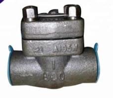 China Forged SW / NPT Non Return Check Valve Small Water Hammer Pressure One Way Valve on sale