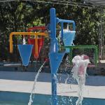 Colourful Design Water Park Buckets Water Spray Park Weather Resistance