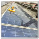 18-Feet Aluminum Alloy Pole Outdoor Cleaning Brush for Water-Fed Solar Panel