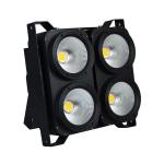 100w X 4pcs Cool White Professional Disco Lights DMX512 Control For Church
