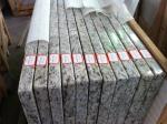 Light Santa Cecilia Countertop , Kitchen Island Renovation Solid Stone