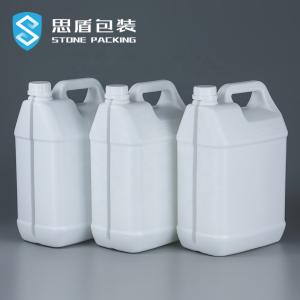 Quality Durable Environmental 299mm Square Plastic Drum 5L HDPE Bottle 220G wholesale