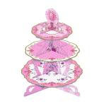 Dessert Three Layers Disposable Party Paper Cupcake Stand