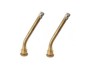 Quality Tubeless Tire Brass Valve Stem V3.20.11 Metric Bolt In For Truck And Bus wholesale