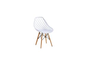 Quality America Eames Dining Chair Casual Fashion Hollow Plastic Backrest For Meeting wholesale