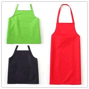 Quality BSCI passed-Promotional solid apron with customer's printed logo wholesale