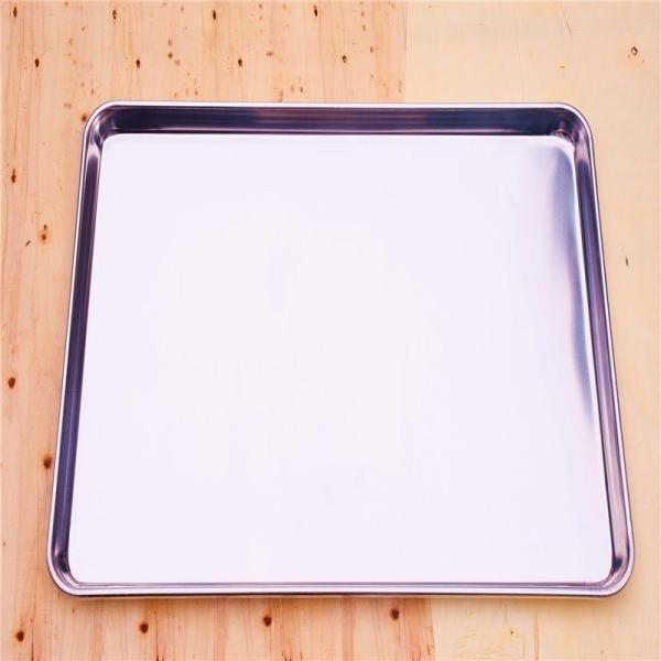 Rk Bakeware China Foodservice NSF 40694 Stayflat Full Size 16 Gauge Aluminum