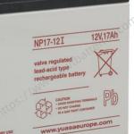 YUASA NP17-12I Insert M5 Sealed Lead Acid Battery 12V 17Ah Industrial VRLA UPS