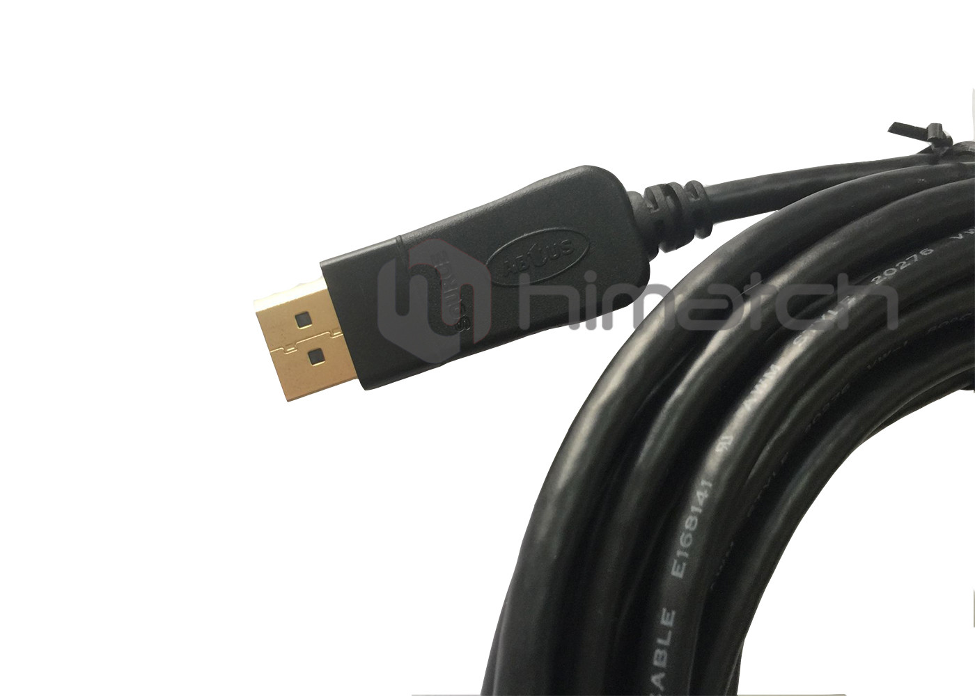 Black Displayport 1.2 Cable DP Male To HDMI Male Cable Support 3D And 4K