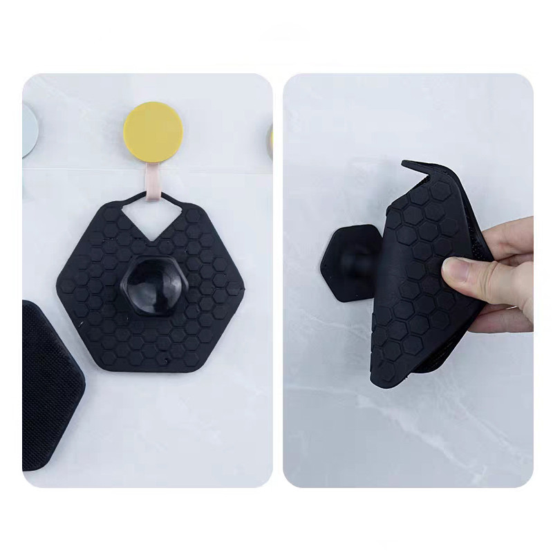 MHC Baby Bath Products Black Exfoliating Scalp Massage Cleansing Facial Cleaning Wash Bath Body Cute Silicone Brush