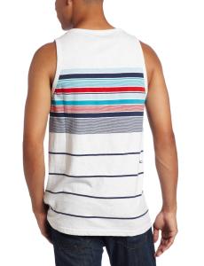 Quality Anti-Shrink Vest Cotton Mens Casual Tops In White , Sleeveless wholesale