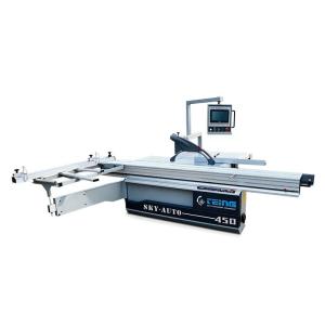Quality Woodworking CNC Sliding Table Saw with 3200*1100*900mm Cutting Capacity SKY AUTO wholesale