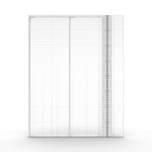 Quality GCL Indoor Curtain Transparent LED Wall For Subway Station Advertising wholesale