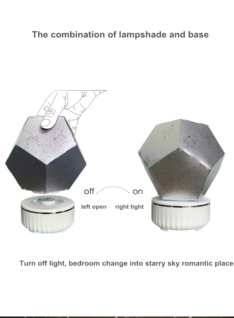 Planetarium Night Light projector Star Sky Lamp Home Decor DIY Constellations Playshion Stars Plus Projector Lamp
