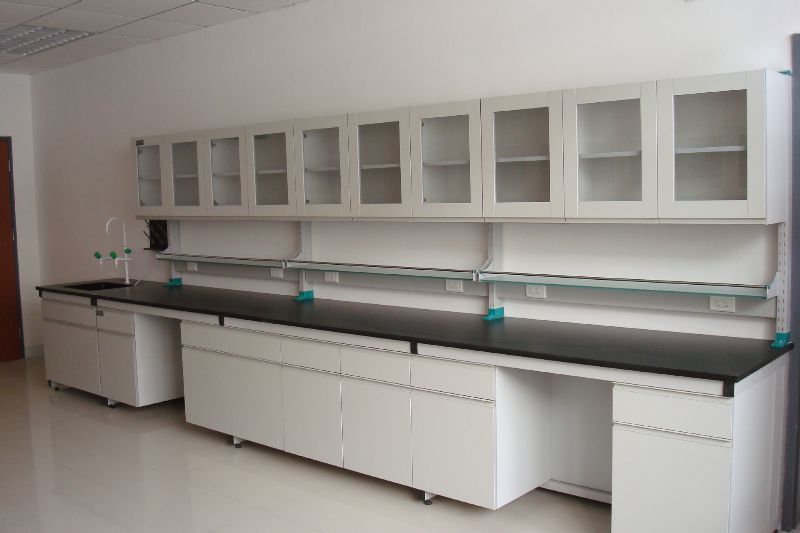 Smooth Heavy Duty Chemistry Laboratory Table Anti Corrosive