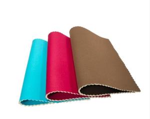 Quality 3mm Nylon SCR Wetsuit Neoprene Fabric , Laminated Silicone Sponge Rubber Sheet wholesale