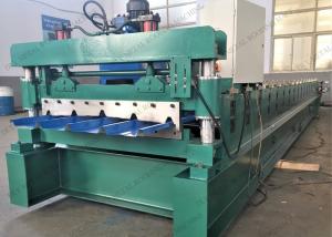 Quality PLC Double Roof And Wall Panel Roll Forming Machine 1250mm 380V wholesale