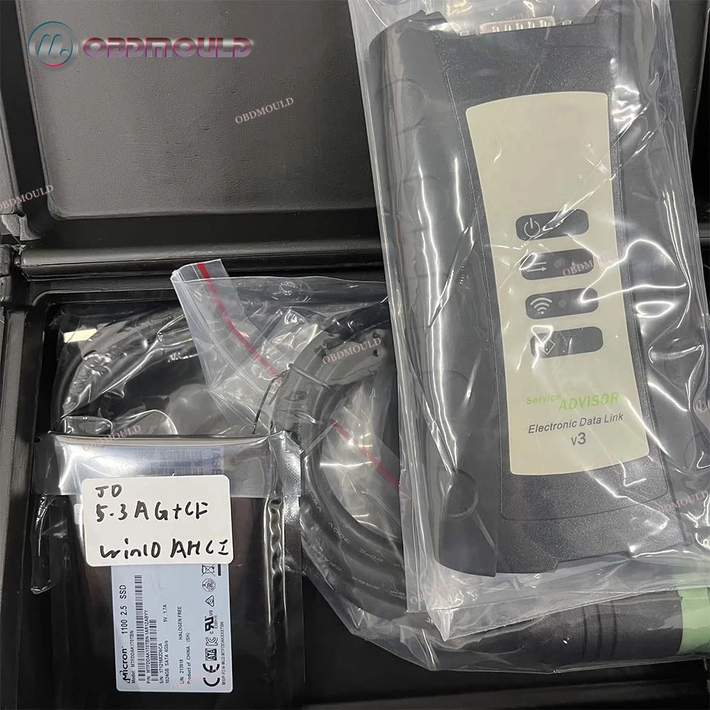 V5.3 AG&CF Agriculture Construction EDL V3 Diagnostic Kit Service Advisor F110 Tablet JOHN DEERE