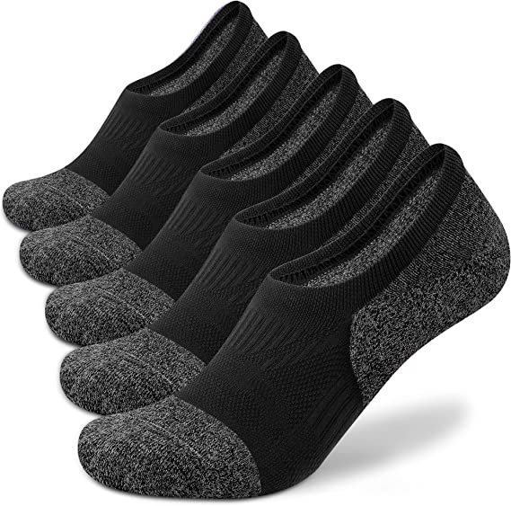 Women's Ankle Compression Running Socks Custom Color Athletic Low Cut Cushioned Socks