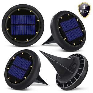 Quality 0.07w Solar Powered LED Ground Lights Solar Ground Buried Light Four Colors wholesale