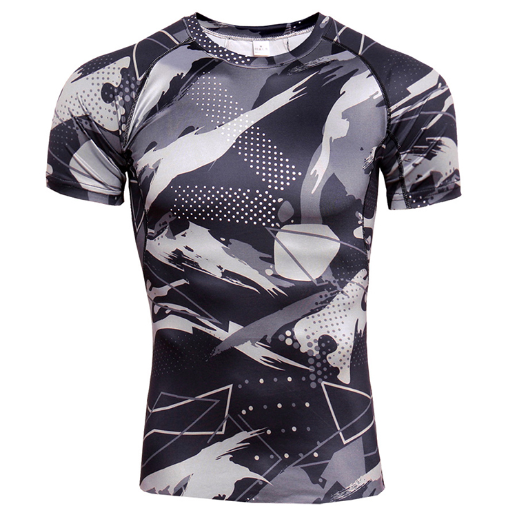 Plus Size Custom Printed Rash Shirts Non Fade Color Polo Collar With Buttons