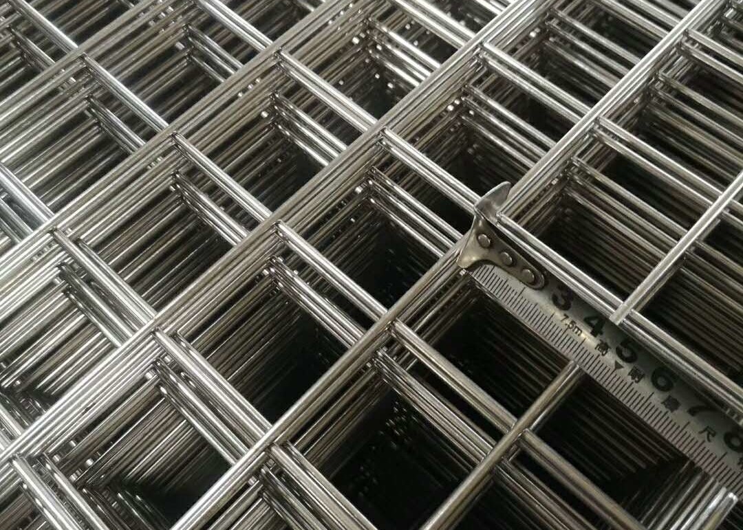 8mm 20cm Hole 2x4m Rebar Mesh Panels For Concrete