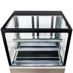 Stainless Steel Base Refrigerated Bakery Display cupcake Case