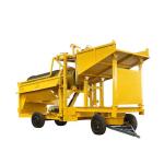 Mining 120kw 200T/Hour Gold Trommel Wash Plant Rotary Scrubber