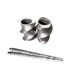 Quality Parallel Twin Screw Extruder Accessories Steel Threaded Fittings Elements wholesale