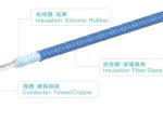UL3069 600V 150C Fiber Glass Silicone Wires and Cables for Home Appliance