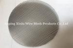 V Shaped Metal Panel Screen Flat Wire Welded 304 Stainless Steel Grating