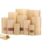 Heat Sealing Stand Up 370g Kraft Paper k Bag