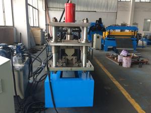 Quality 7 Stations Rack Roll Forming Machine Gcr15 Rollers Angle wholesale