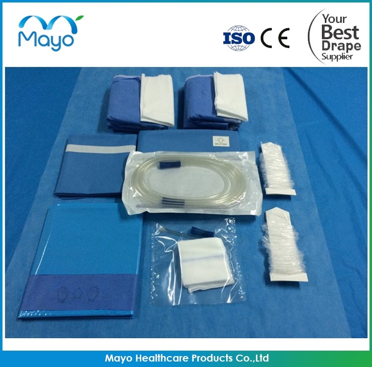 Disposable Surgical Dental Implant Drape Kits Pack Free Sample with CE ISO