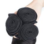 Curly Texture Brazilian 7A Virgin Hair , Wet And Wavy Virgin Hair Bundles
