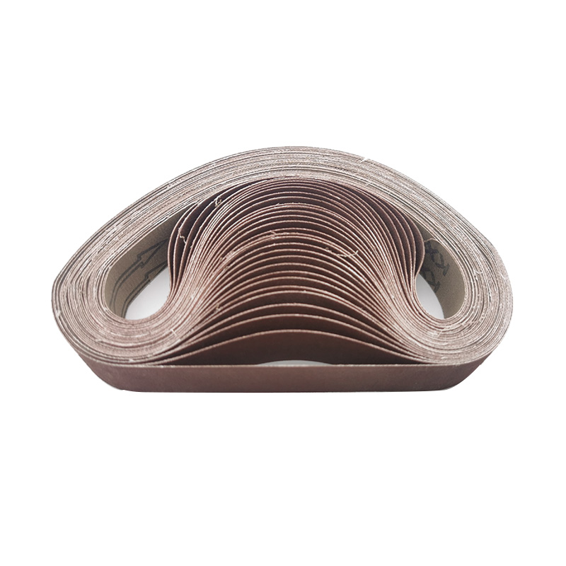 Manufacturer Wholesale Coarse and fine abrasive surface polishing belt Ceramic Metal Grinding Strips