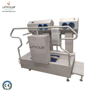 Quality 2.7KW Automatic Hand Cleaning Station Disinfection Hygiene Boot Washing Machine 380V wholesale