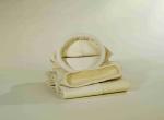 Flex Resistance 5 Micron Filter Bag Water Repellent , Nomex Dust Collector Bags