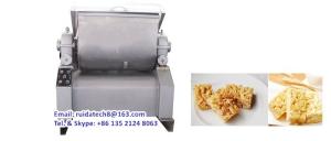 Quality Industrial Flour Mixing Machine/ Horizontal Dough Mixer/ Sachima Caramel Treats Production Line Machine wholesale