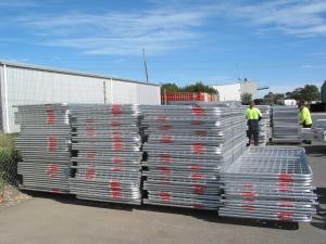 Quality 16ft General Purpose Horse Cattle Sheep Yard Panels Metal Farm Gates wholesale