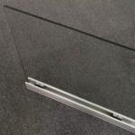 Side Mounted Aluminium Framed Glass Balustrade For Balcony