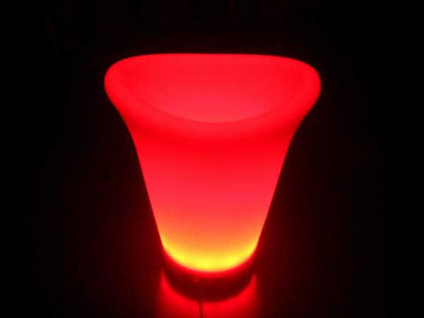 LED ice Wine Bucket IC-006 Rechargeable battery,5V 1A, 18pcs RGB LED 16 RGB