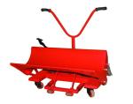 Hydraulic Cloth Roll Doffing Trolley For Narrow Alley Textile Beam Material